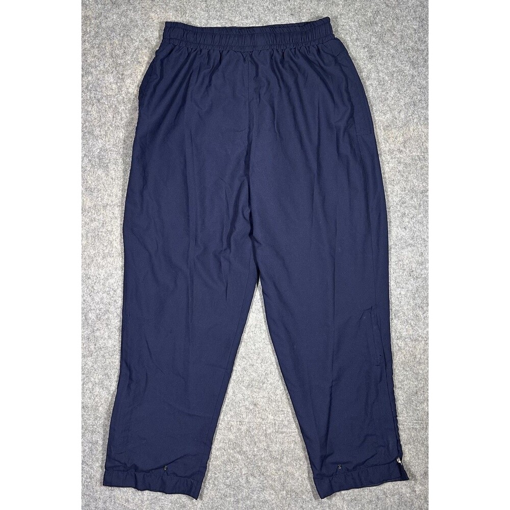 Zero Restriction Rain Pants Mens M Navy Gore Tex Waterproof Zipper Leg READ